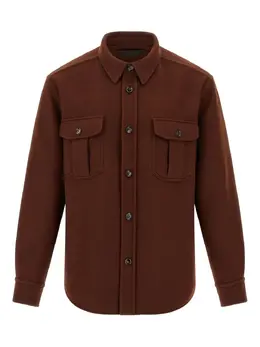 Brioni: Рубашка на пуговицах 