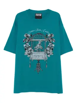 Versace Jeans Couture: Футболка с принтом 