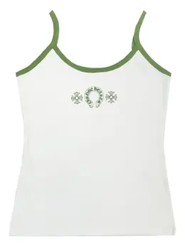Chrome Hearts: Белая майка 