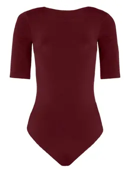 Wolford: Бордовый боди 
