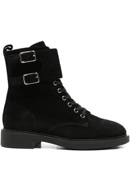 Gianvito Rossi: Чёрные ботинки 