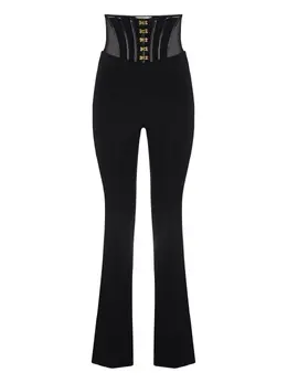 Elisabetta Franchi: Чёрные брюки 