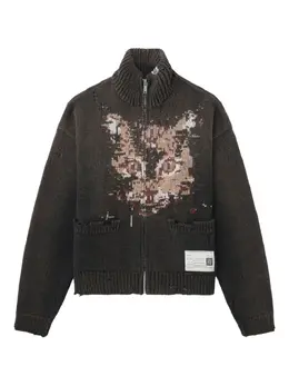 Maison MIHARA YASUHIRO: Чёрный кардиган 
