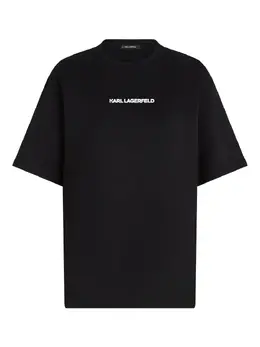 Karl Lagerfeld: Чёрная футболка  Karl