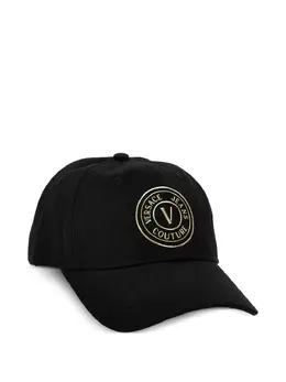 Versace Jeans Couture: Чёрная кепка 