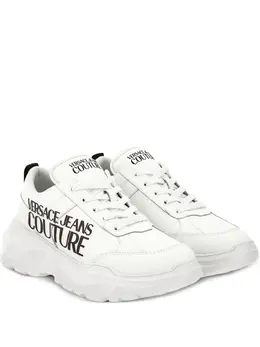 Versace Jeans Couture: Белые кроссовки 