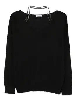 Brunello Cucinelli: Свитер с v-образным вырезом 