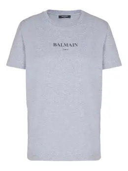 Balmain: Футболка с принтом 