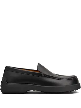 Tod's: Чёрные туфли  Gommino