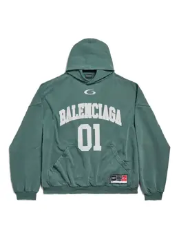 Balenciaga: Хлопковая толстовка 