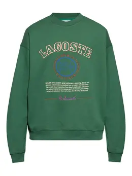 Lacoste: Свитшот с вышивкой 