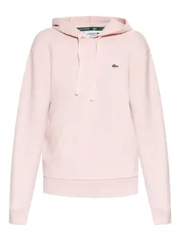 Lacoste: Розовая толстовка 