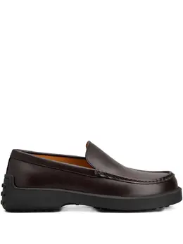Tod's: Коричневые туфли  Gommino