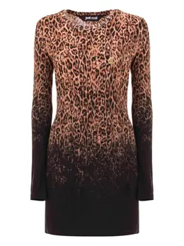 Just Cavalli: Платье с леопардовым принтом 