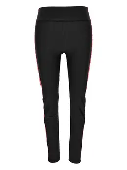 Versace Jeans Couture: Чёрные легинсы 