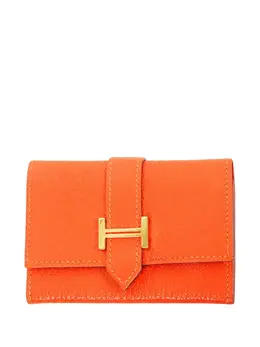 Hermès Pre-Owned: Оранжевый картхолдер 