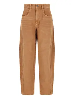 ISABEL MARANT: Коричневые джинсы 