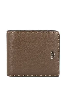FENDI: Коричневый кошелёк  Selleria