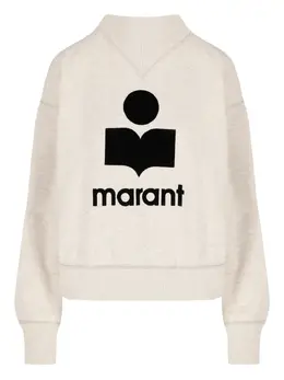 ISABEL MARANT: Белый свитшот 