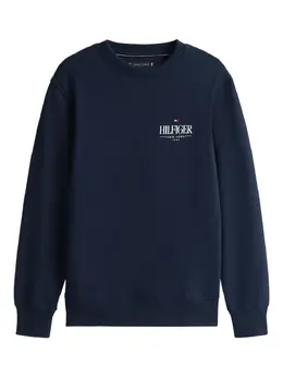 Tommy Hilfiger: Синий свитшот 