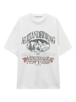 Alexander Wang: Футболка с принтом 
