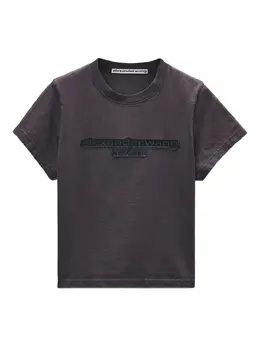 Alexander Wang: Чёрная футболка 