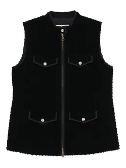Moncler: Чёрный жилет 