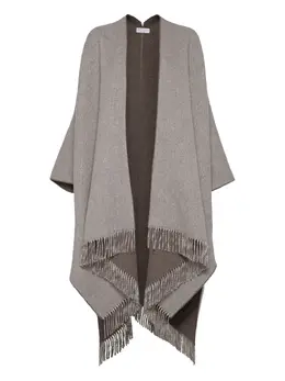 Brunello Cucinelli: Коричневый плащ 