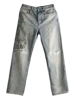 AMIRI: Джинсы со стразами 
