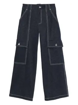 Max Mara: Голубые джинсы 