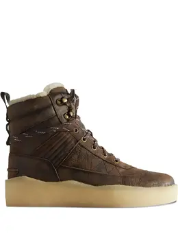 Clarks Originals: Коричневые ботинки 
