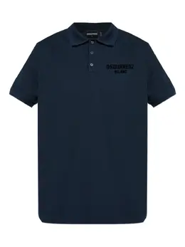 DSQUARED2: Поло с принтом 