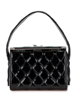 CHANEL Pre-Owned: Чёрная сумка 