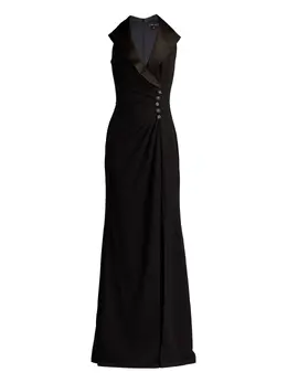 Tadashi Shoji: Атласное платье 