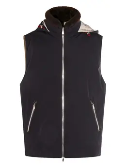 Brunello Cucinelli: Синий жилет 