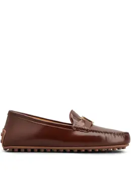 Tod's: Коричневые лоферы 
