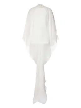 Alberta Ferretti: Белый плащ 