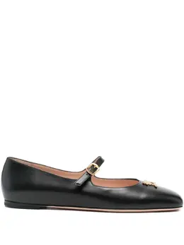 Bally: Чёрные балетки 
