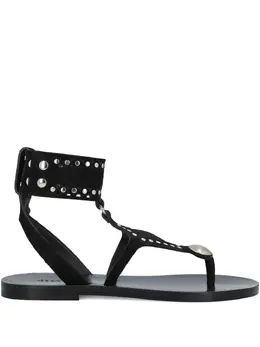 ISABEL MARANT: Чёрные сандалии 