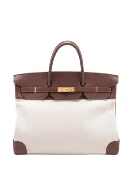 Hermès Pre-Owned: Бежевая сумка 