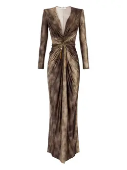 Elisabetta Franchi: Длинное платье 