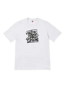 Supreme: Футболка с принтом 