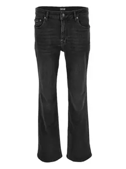 Versace Jeans Couture: Чёрные джинсы 
