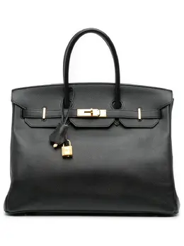 Hermès Pre-Owned: Чёрная сумка 