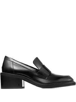 Jimmy Choo: Чёрные лоферы 