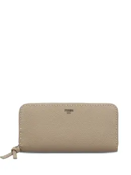 FENDI: Бежевый кошелёк 