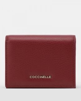 Coccinelle: Бордовый кошелёк 