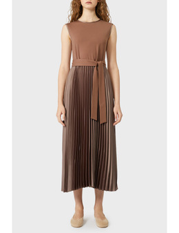 WEEKEND MAX MARA: Коричневое платье 