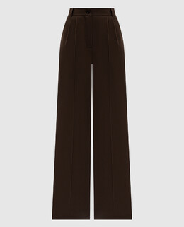 Max Mara Weekend: Коричневые брюки 