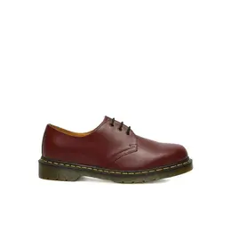 Dr. Martens: Бордовые ботинки 